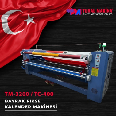 TM-3200 / TC 400 BAYRAK FİKSE KALENDER MAKİNESİ