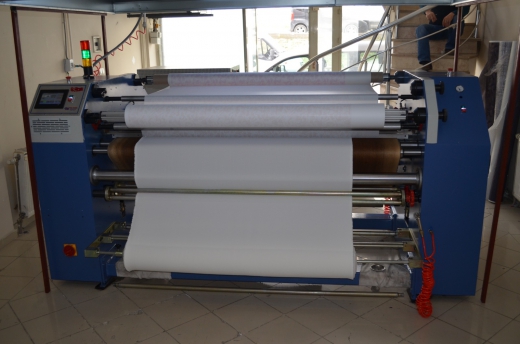 İKİNCİ EL TM 1800 / TC -405 METRAJ  KUMAŞ KAĞIT TRANSFER BASKI SUBLİMASYON KALENDER MAKİNESİ