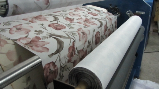 İKİNCİ EL TM 1800 / TC -405 METRAJ  KUMAŞ KAĞIT TRANSFER BASKI SUBLİMASYON KALENDER MAKİNESİ